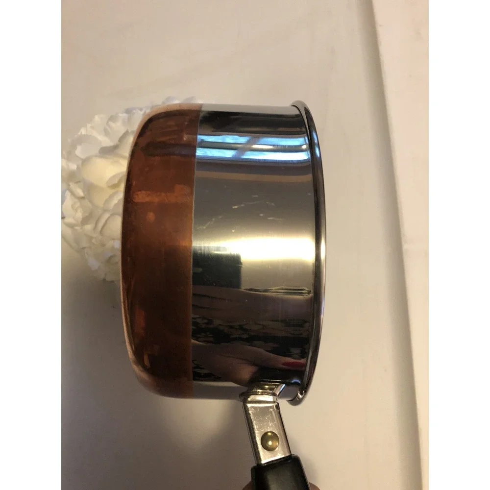 Revere Ware Copper Bottom 1 Quart Sauce Pan No Lid